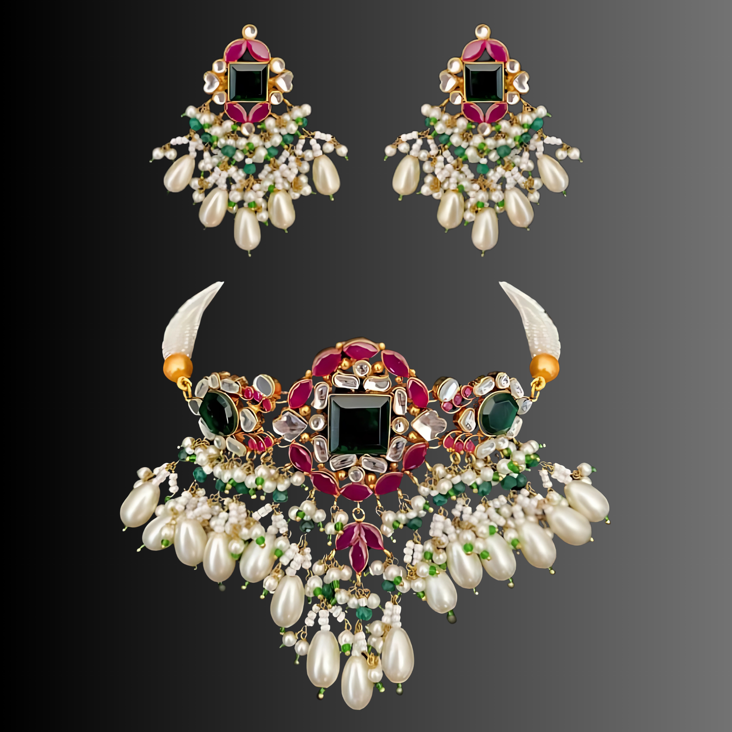 Indian Kundan Set